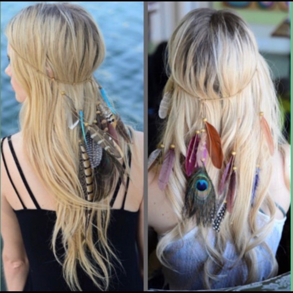 Feathered Headband